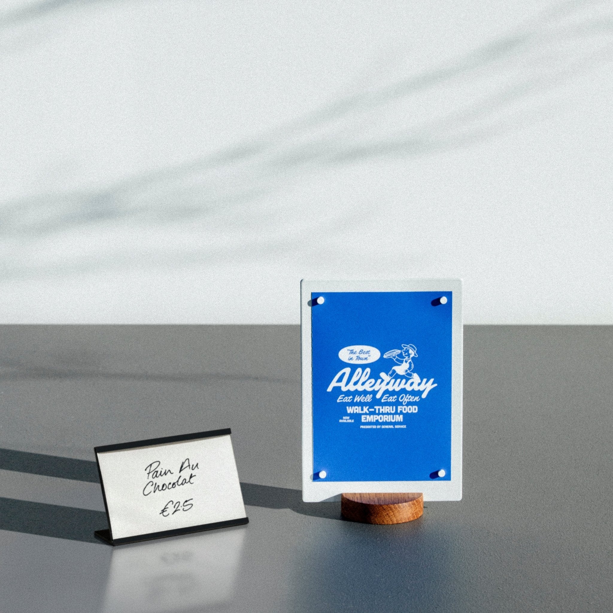 2 - Piece Card Counter Set - George and Willy