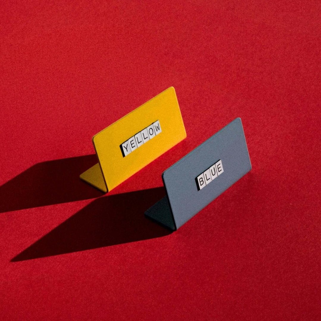 Counter Signs - Set of 12 - George and Willy