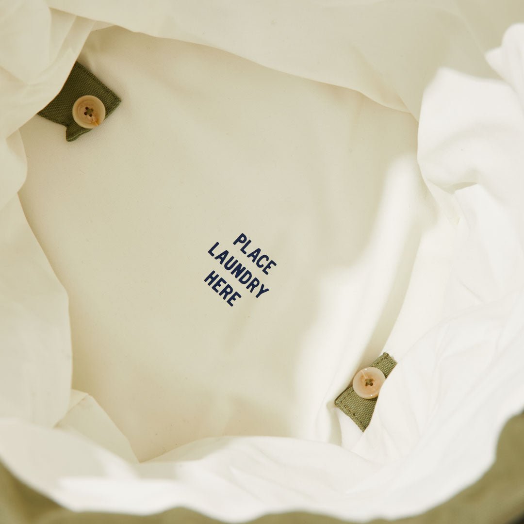 inside of the laundry hamper