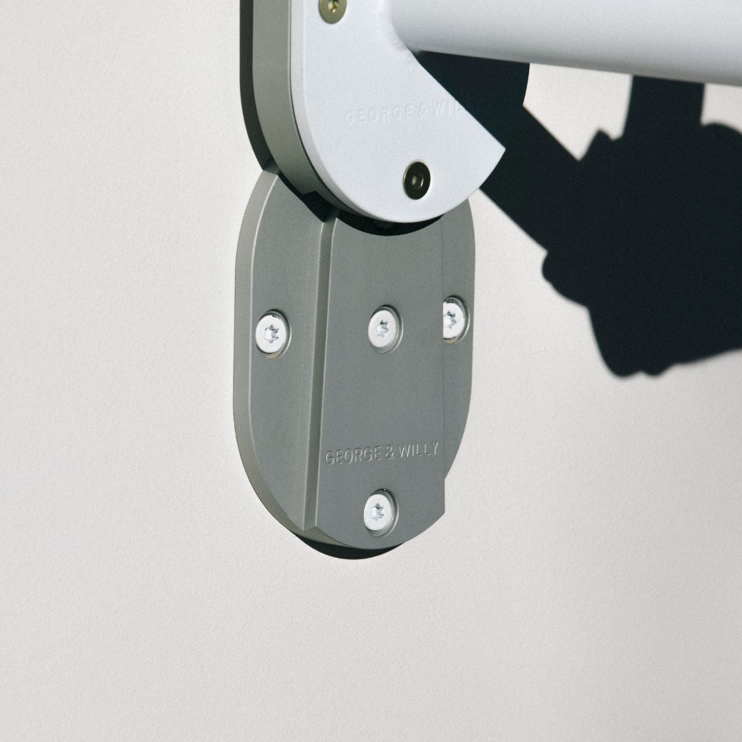 close up of table sliding off table bracket