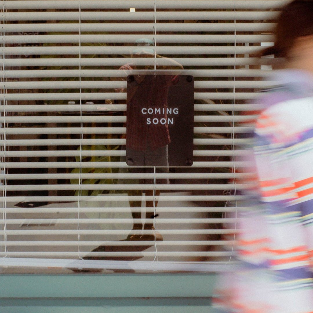 Window Sign - George and Willy