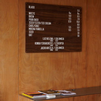 Wooden Peg Letter Board - George and Willy