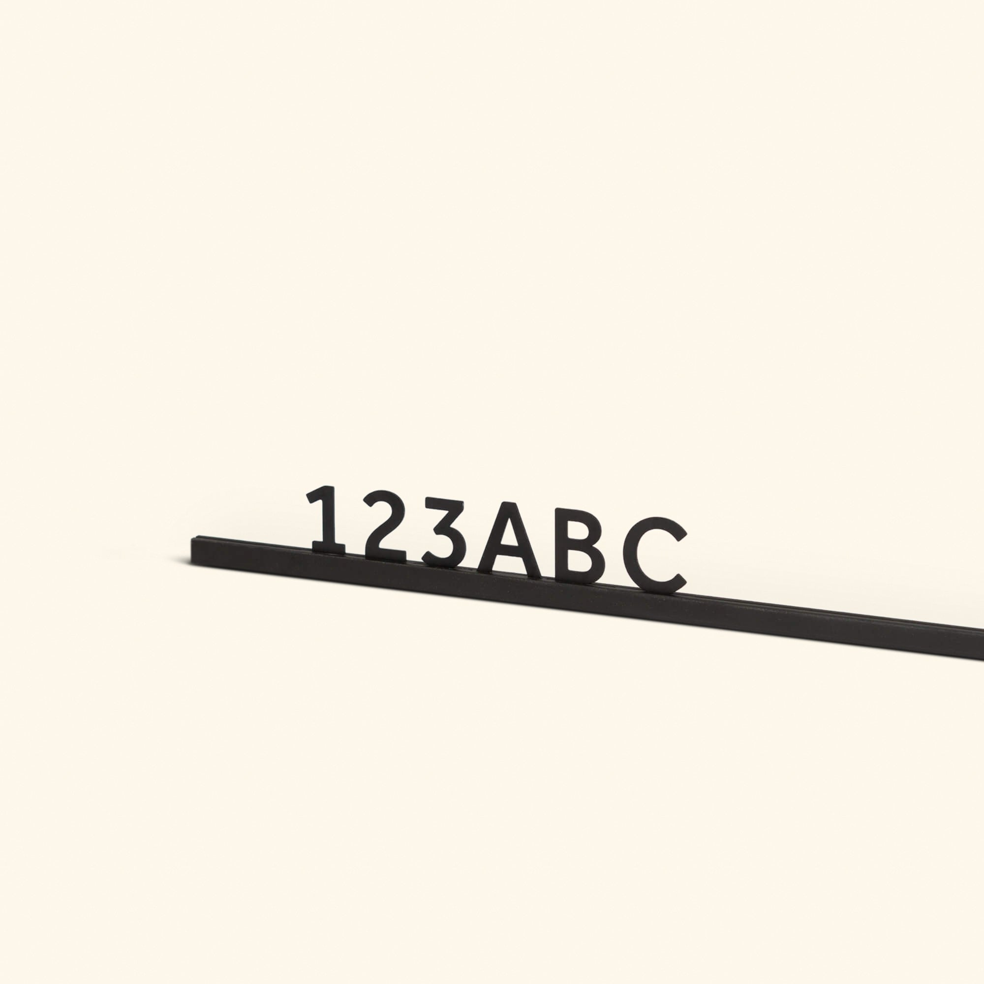 extra black atelier letters