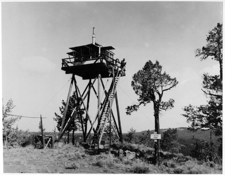 Forestry Fire Lookout Tower Plans