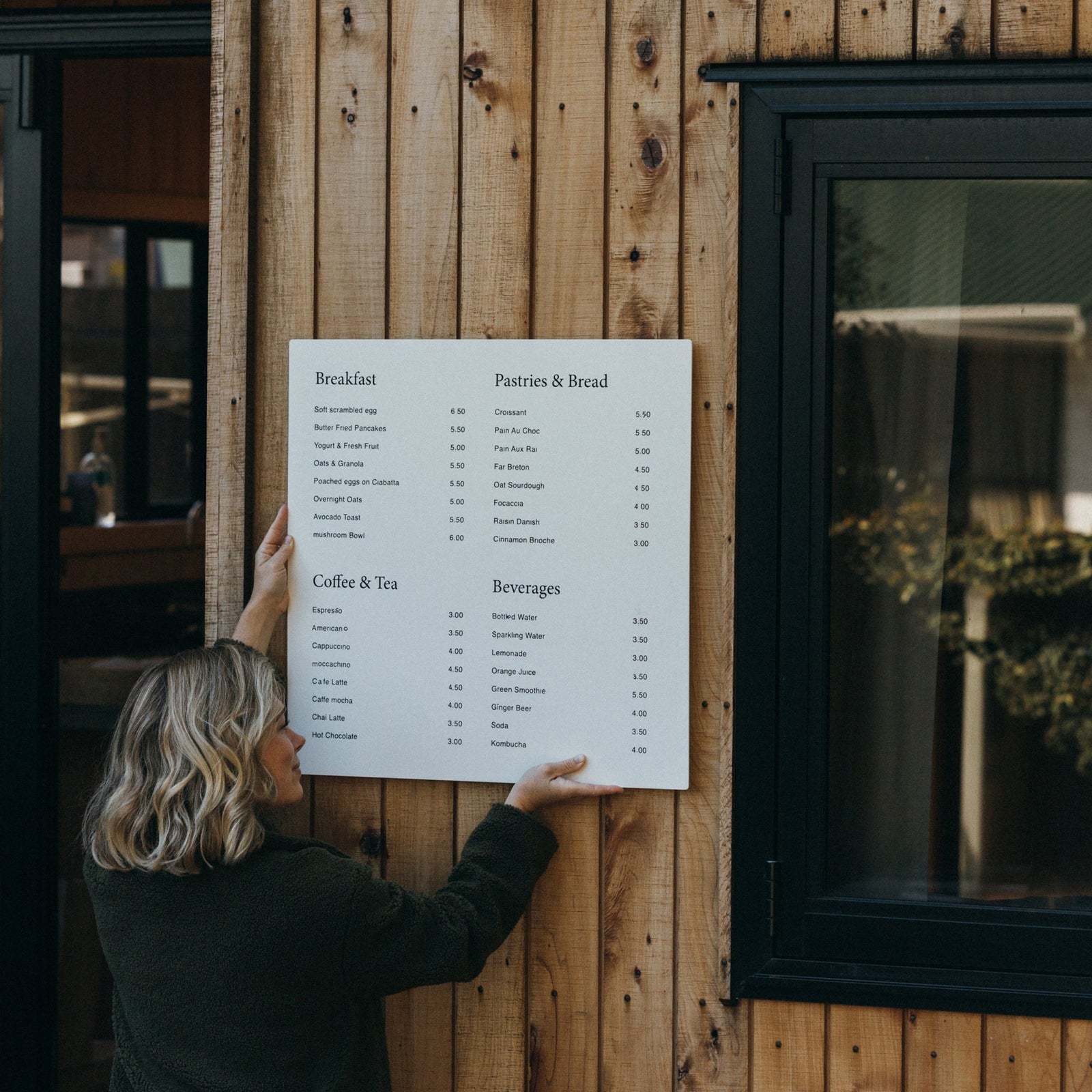 How To Install The Square Wall Sign – George and Willy
