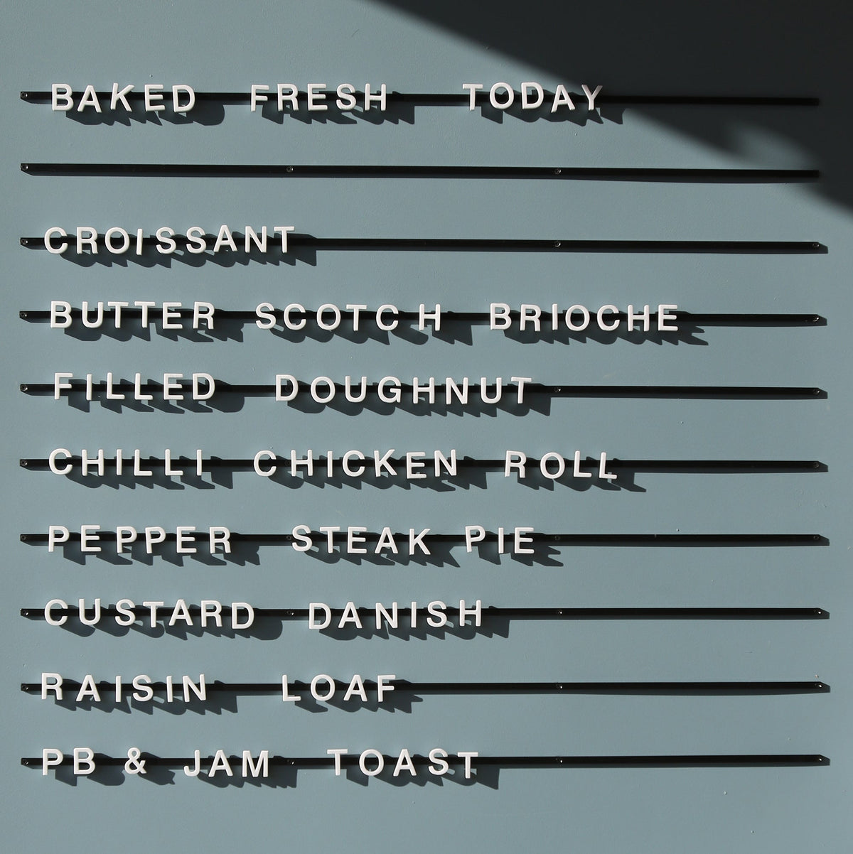 Six Ways To Use Magnetic Menu Board | Interior Wall Displays – George ...