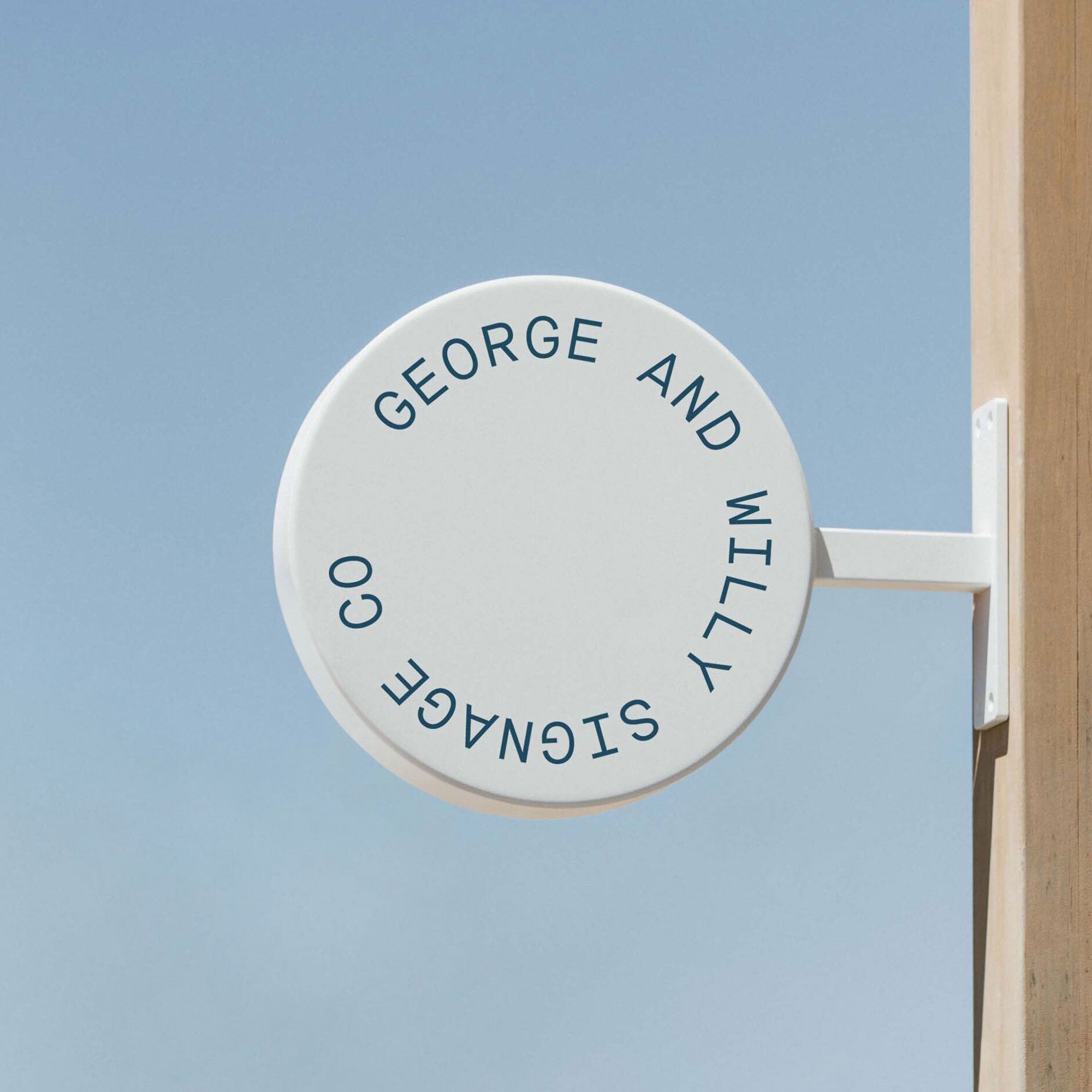 Wall Signage - George and Willy