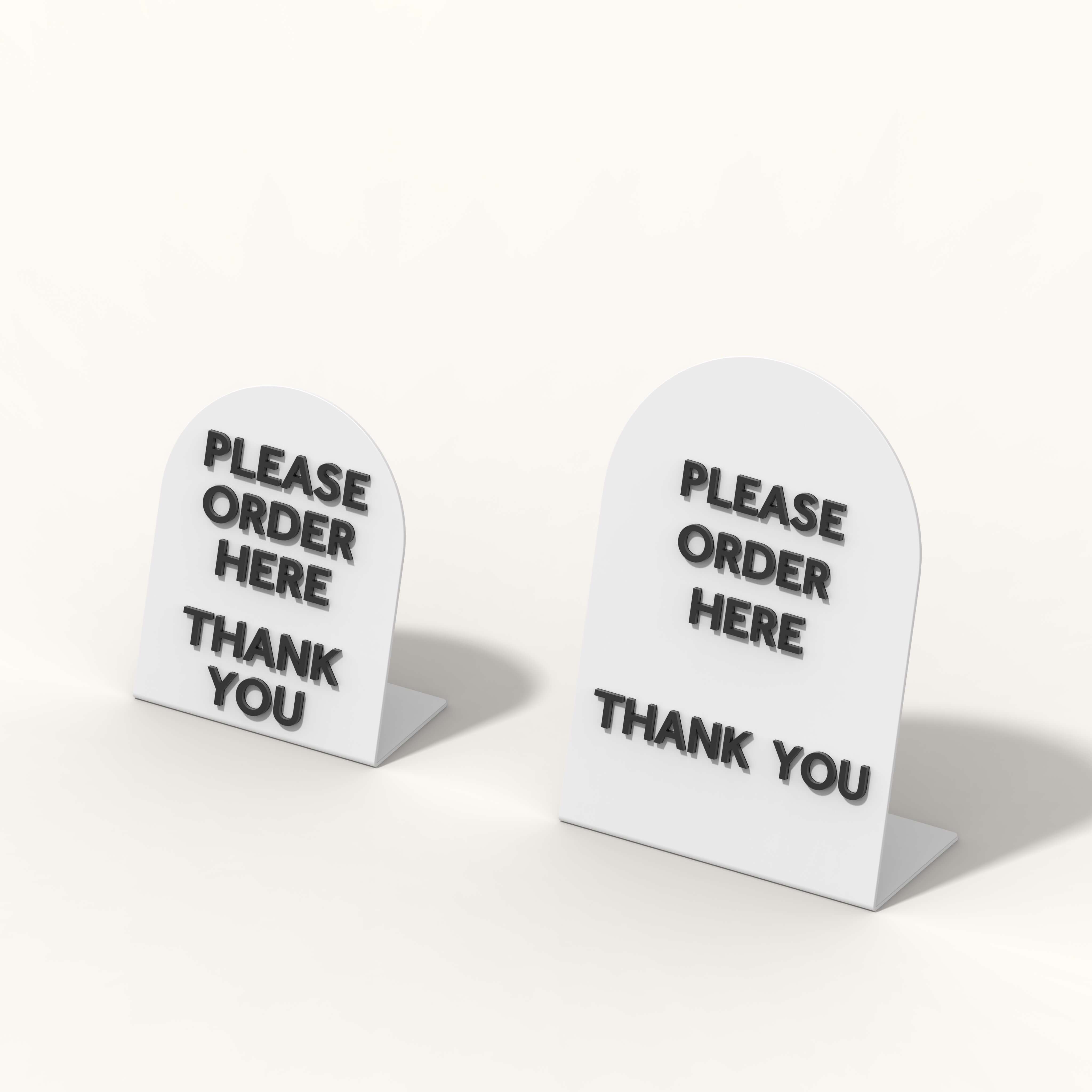 Magnet Signs, custom counter signs, counter sign display, pricing signs, cabinet signs