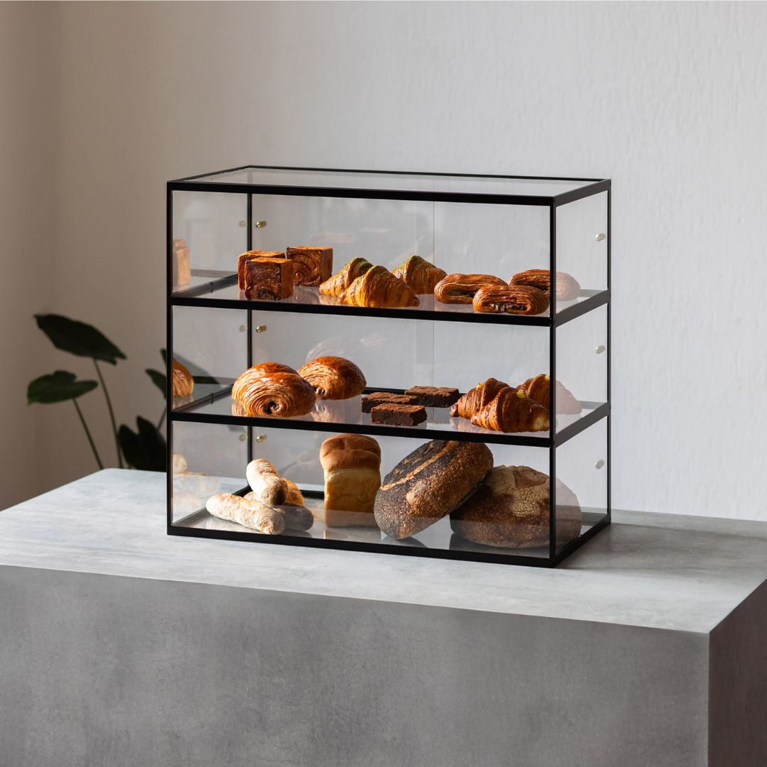 2 - Piece Three - Tier Bakery Display Set - George and Willy