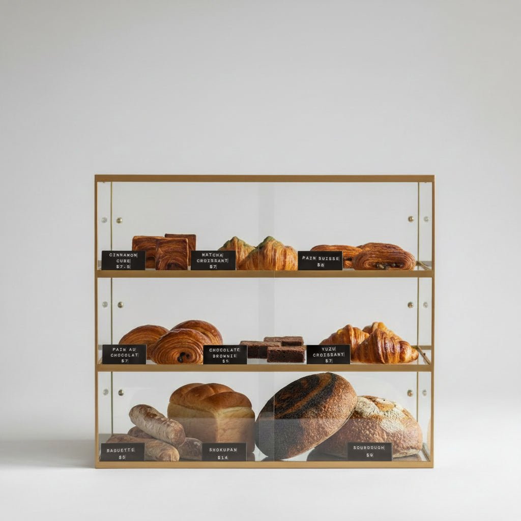 2 - Piece Three - Tier Bakery Display Set - George and Willy