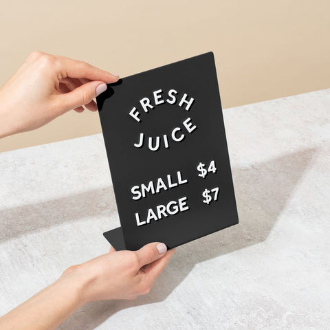 Large Custom Counter Sign Displays | George & Willy – George and Willy