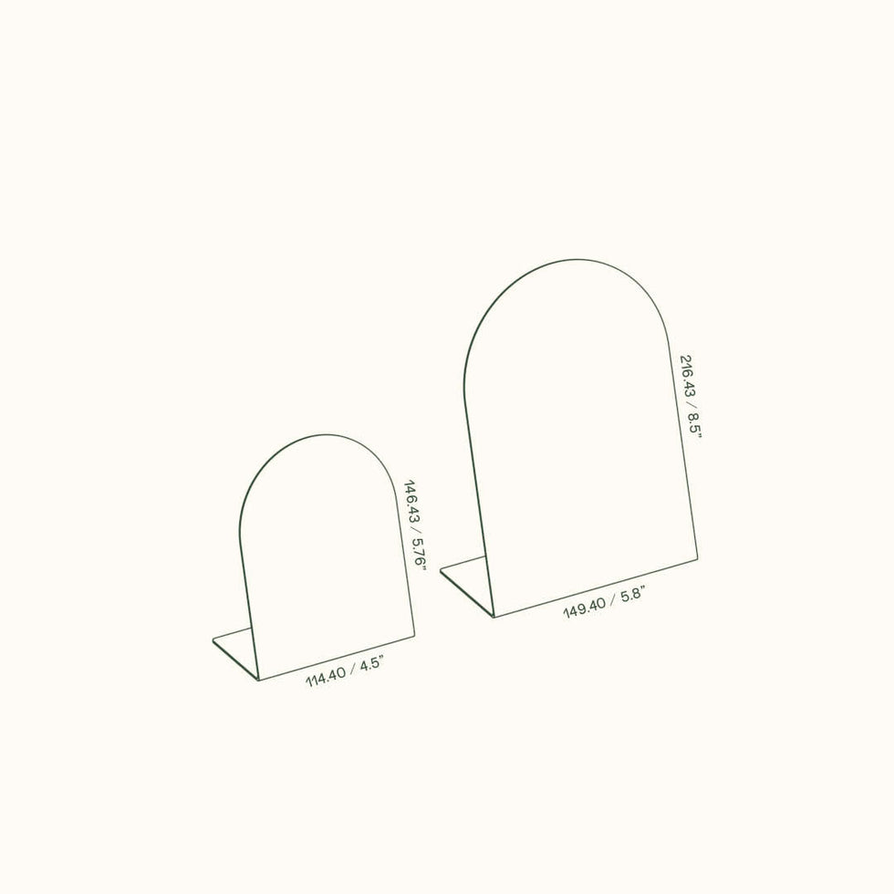 Large Round Counter Sign Displays | George & Willy