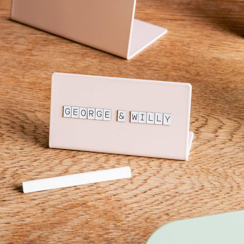 Medium Custom Counter Signs | George & Willy