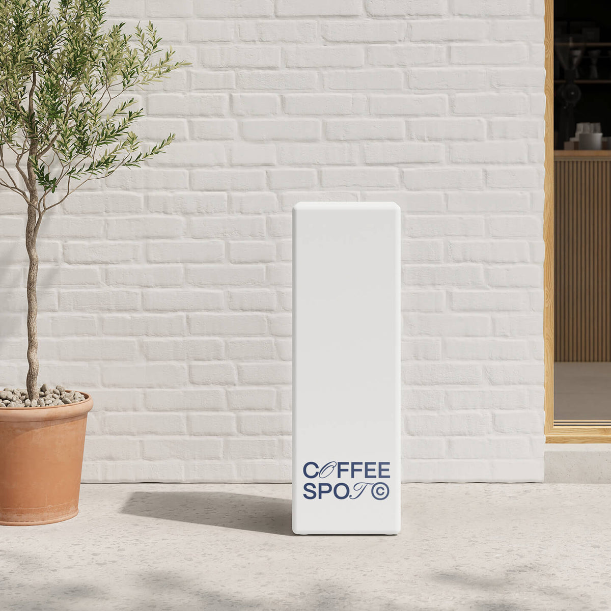 Standing Sidewalk Box Sign | George & Willy – George and Willy