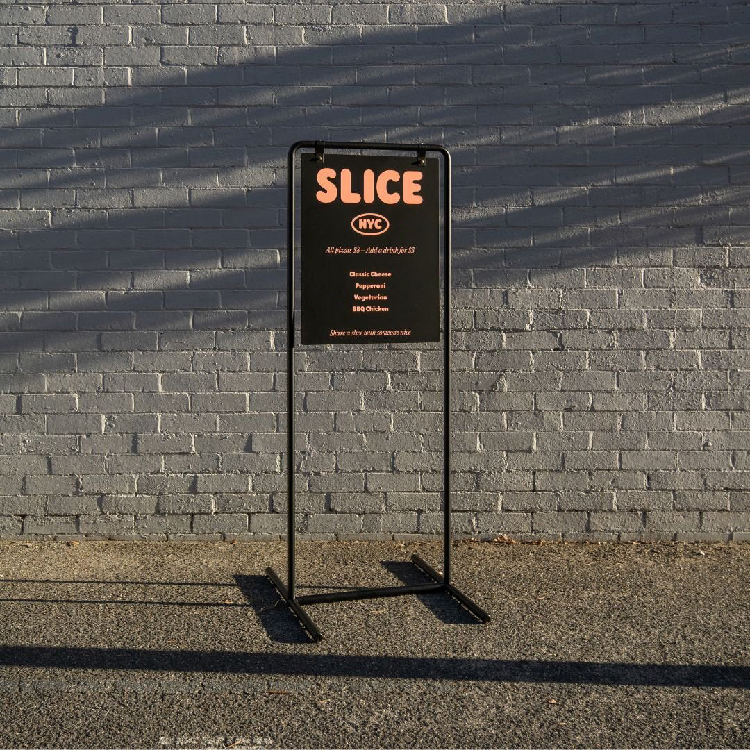 Swing Sign - George and Willy