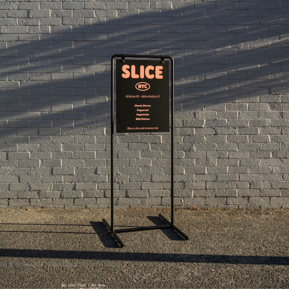 Swing Sidewalk Sign | George & Willy