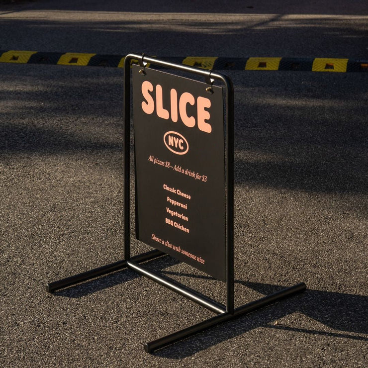 Swing Sidewalk Sign | George & Willy
