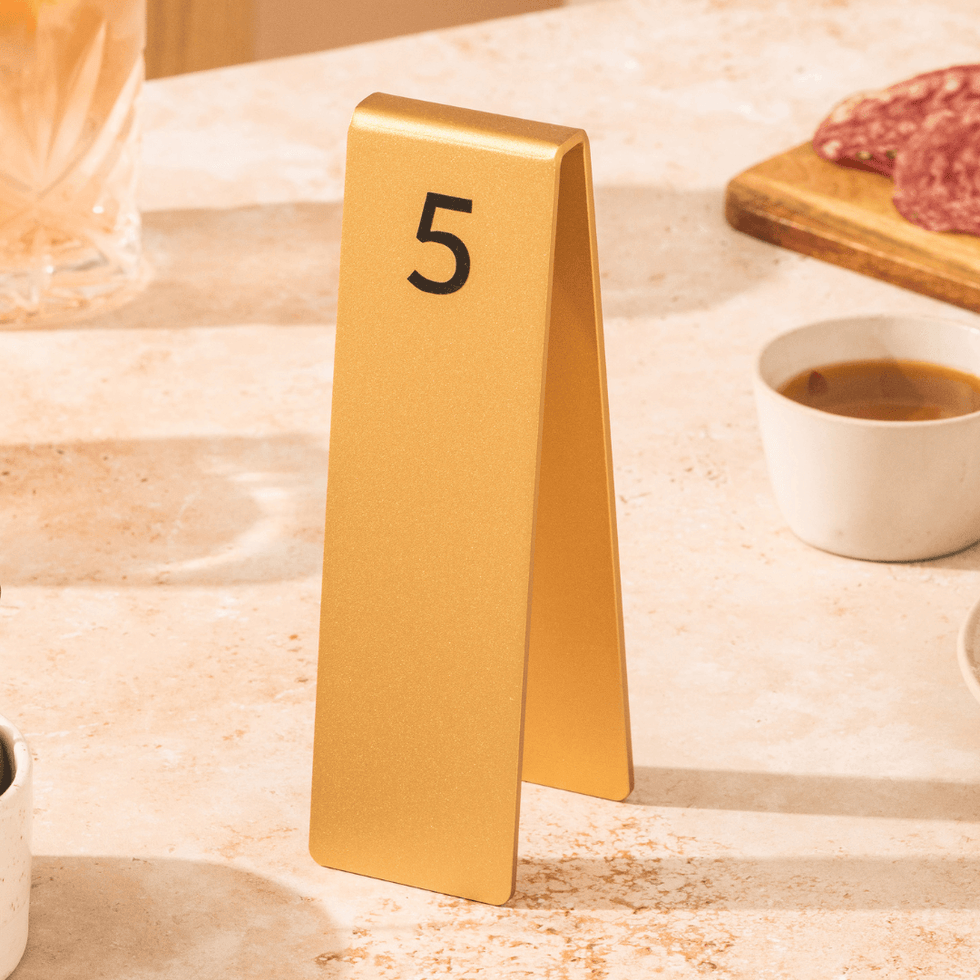 Table Number Stackers | George & Willy