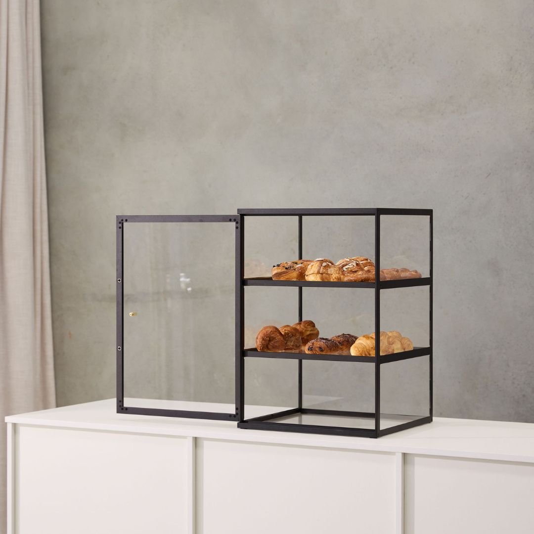 Three Tier Bakery Display Case - George and Willy
