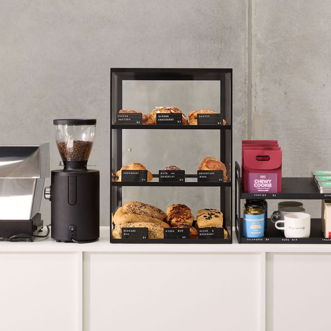 Three Tier Bakery Display Case - George and Willy