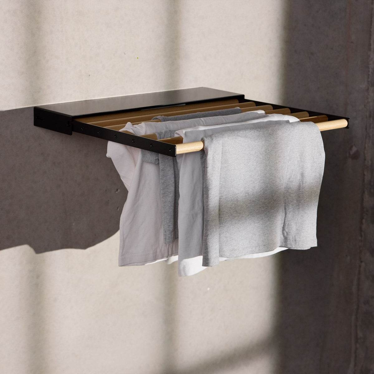 Drying Rack For Wall Wall Mounted Drying Rack | George & Willy
