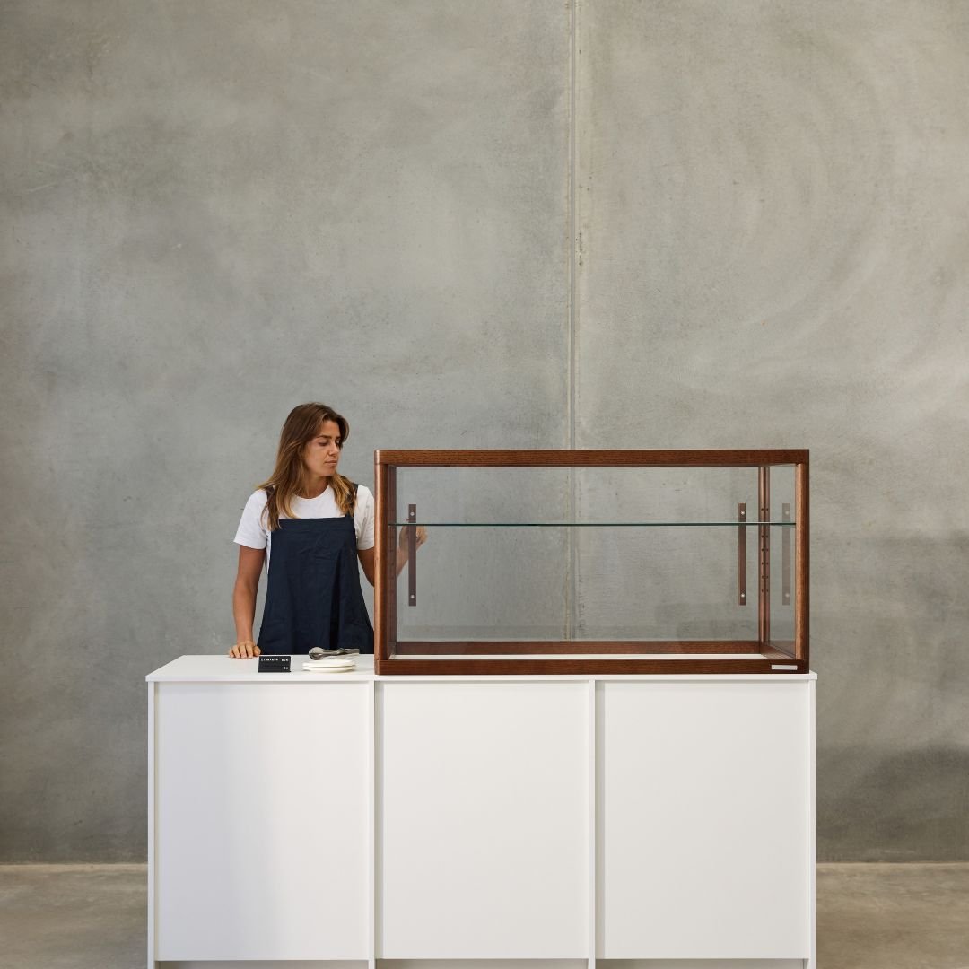 Wooden Bakery Display Case - George and Willy