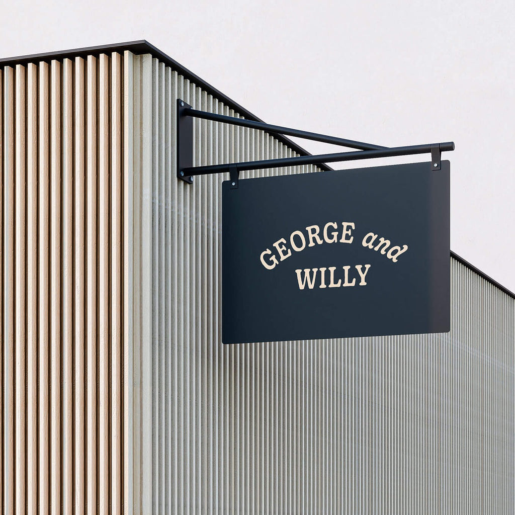 Large store sign, large general store sign, large custom outdoor sign